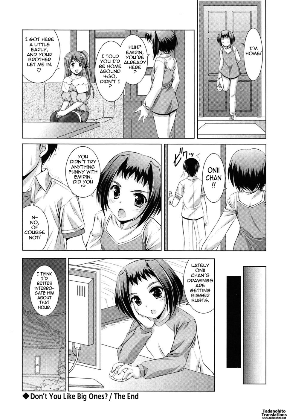 Hentai Manga Comic-Younger Girls Celebration-Chapter 4 - Don't You Like Big Ones?-16